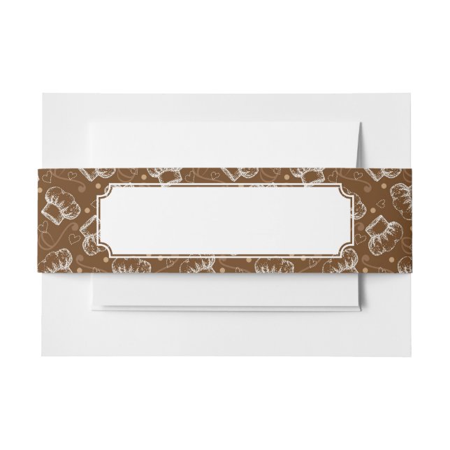 Kochen des Musters mit Kochshut Einladungsbanderole (Vorderseite Beispiel)