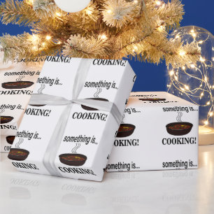 Kochen Etwas ist Kochen Geschenkpapier