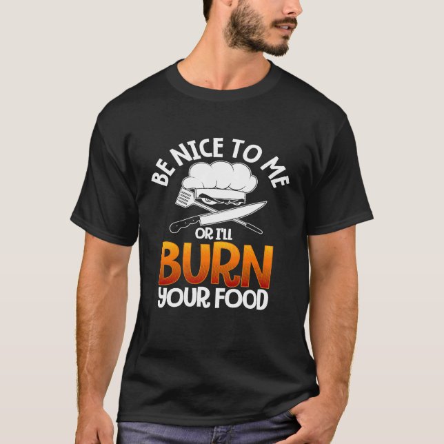 Kochen für kulinarische Koch Männer Bäckerei T-Shirt (Vorderseite)