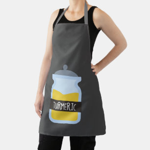 Kochen Gewürze Tumeric bunt funky Schürze