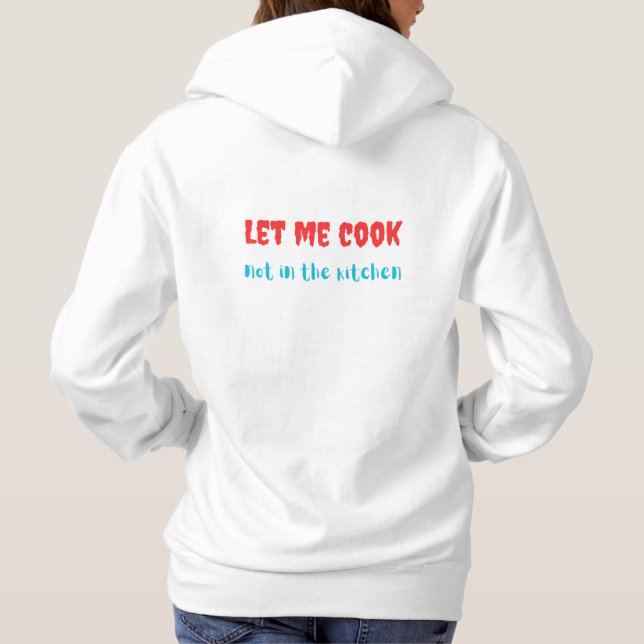Kochen Hoodie (Rückseite)