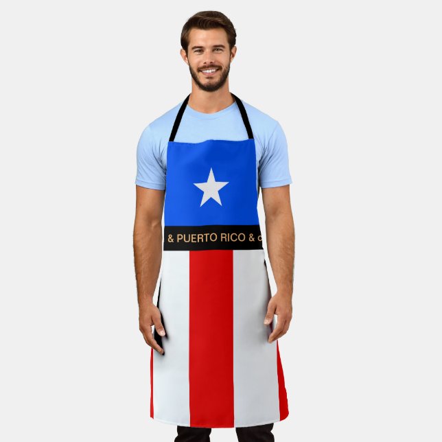 Kochen Karibik & Puerto Rico Koch Küche Schürze (Getragen)
