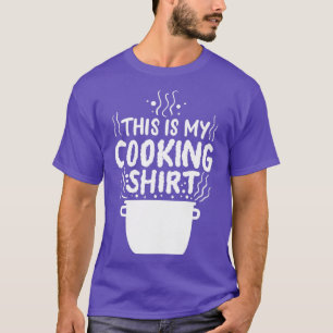 Kochen Koch Koch Kulinarisches T-Shirt