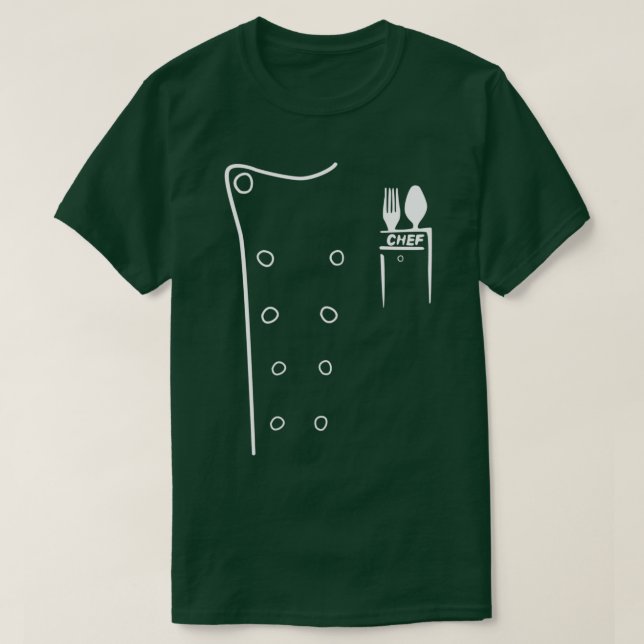 Kochen Koch Kulinarischer Koch T-Shirt (Design vorne)