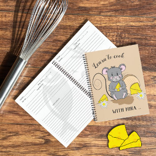 Kochen lernen   Kid-Rezept-Notebook Notizbuch