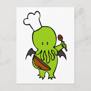 Kochen mit Cthulhu Postkarte