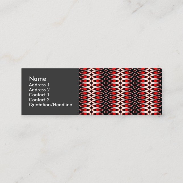 Kochen mit Gas Mini Visitenkarte (Vorderseite)