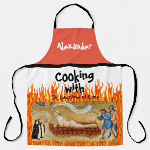 Kochen mit St. Lawrence All-over-Print-Schürze Schürze