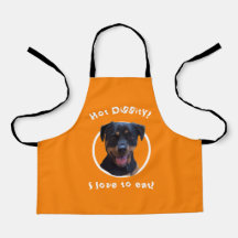 Kochen mit unserer Rottweiler Personalize-Schürze