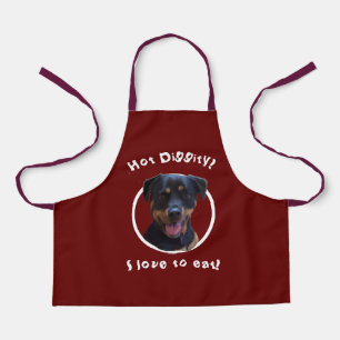 Kochen mit unserer Rottweiler Personalize-Schürze Schürze
