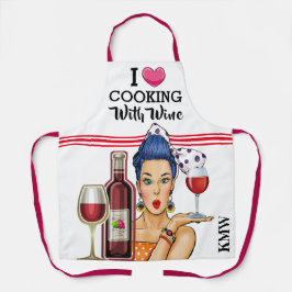 Kochen mit WEIN Schürze