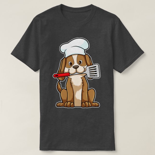 Kochen Sie mit Koch, die Spatula T-Shirt (Design vorne)