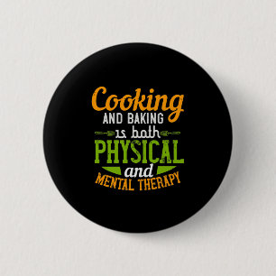 Kochen und Backen ist sowohl physisch als auch psy Button