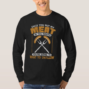 Kochen und Grillen in der Küche unklar T-Shirt