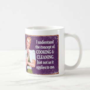 Kochen und Putzen Kaffeetasse