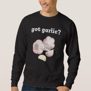 Kochen von Knoblauchkräutern Sweatshirt