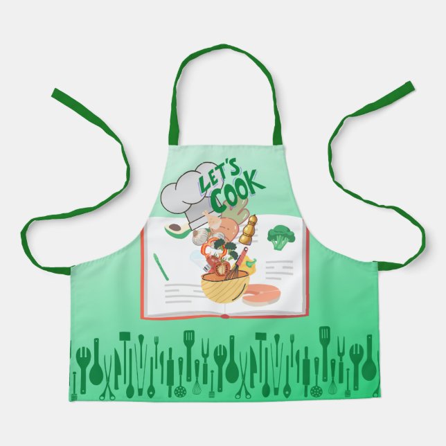 Kochen wir Kinder Schürze (Vorderseite)