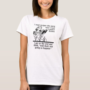 Kochende Fiktion Lustiges T-Shirt