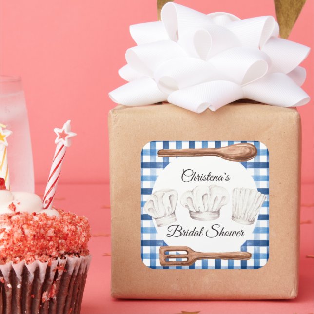 Kochende Liebe Geschenkanhänger Aufkleber (Party)
