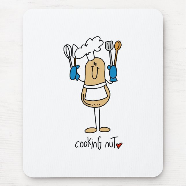 Kochende Nuss Mousepad (Vorne)