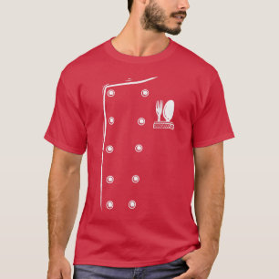 Kochender Chef Vintage-Backfan Bäcker-Leidenschaft T-Shirt