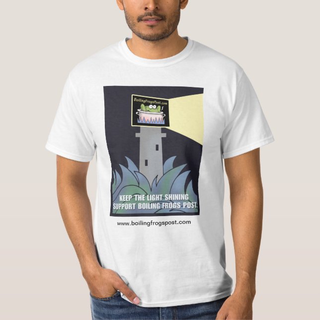 Kochender Frosch-Posten © Stützerwachsen-T - Shirt (Vorderseite)