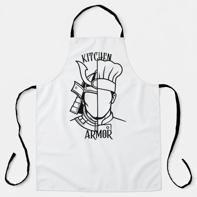 Köcheschürze Samurai - Kitchen Armor Premium Schürze (Vorderseite)