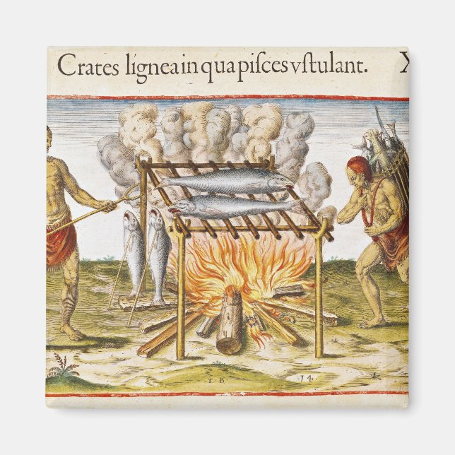 Kochfisch Magnet (Vorne)