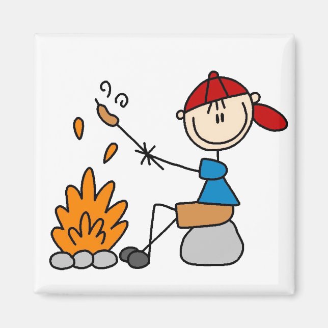 KochHot Dogs Campire Magnet (Vorne)