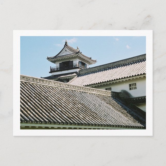 Kochi Castle: Japan Postkarte (Vorderseite)
