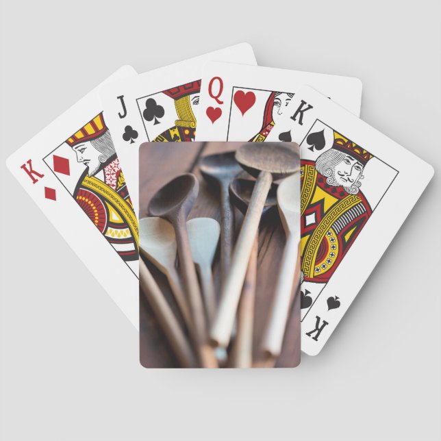 Kochlöffel Spielkarten (Rückseite)