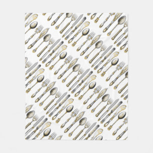 Kochs-Catering-Tischbesteckgeschäft Fleecedecke