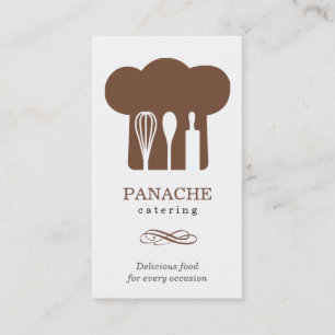 Kochs-Hut-Geschäfts-Karte Visitenkarte