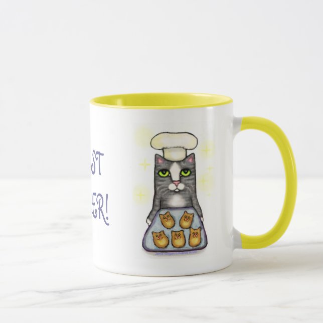 Kochs-Katzen-Backen-Kaffee-Tasse Tasse (Rechts)
