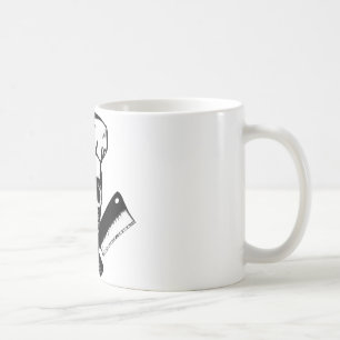 Kochs-Schädel (B&W) Kaffeetasse