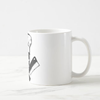 Kochs-Schädel (B&W) Kaffeetasse