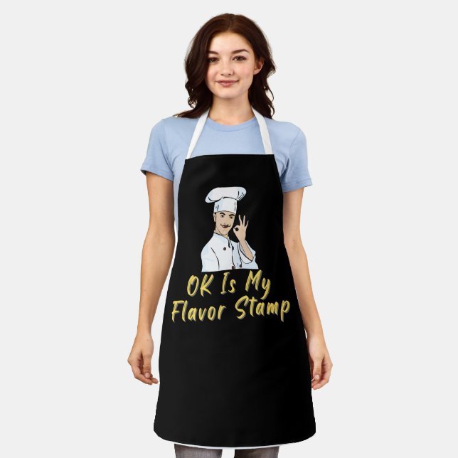 Kochs Selbstbewusstes Kochen Schürze (Getragen)