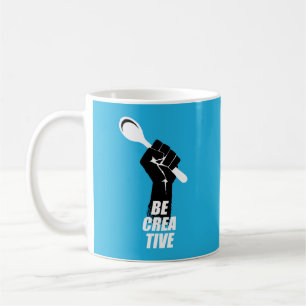 Kochstelle für kreativen Koch Kaffeetasse