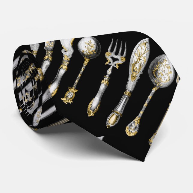 Kochstischbesteck-Küchengeräte Krawatte (Gerollt)