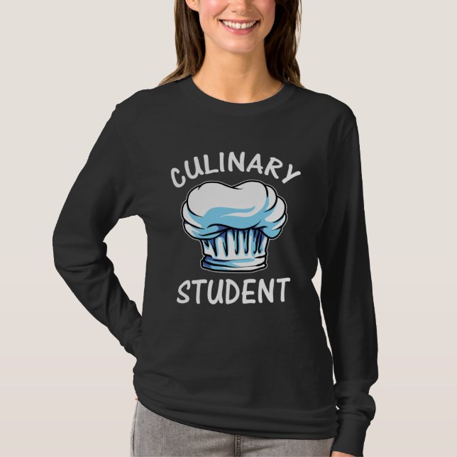 Kochstudent des Chefs kocht T-Shirt (Vorderseite)