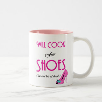 Kocht für Schuhe Zweifarbige Tasse