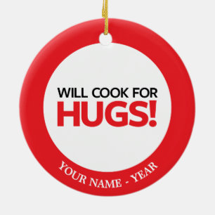 Kocht für Umarmungen Keramikornament