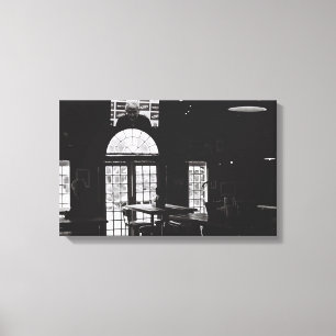 Kodak Film S/W Bar Bier TV Fenster Leinwanddruck