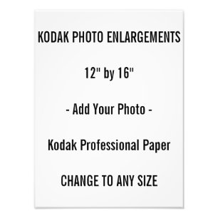 Kodak Foto Erweiterungen 12" bis 16"