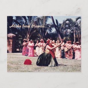 Kodak Hula Show Postkarte