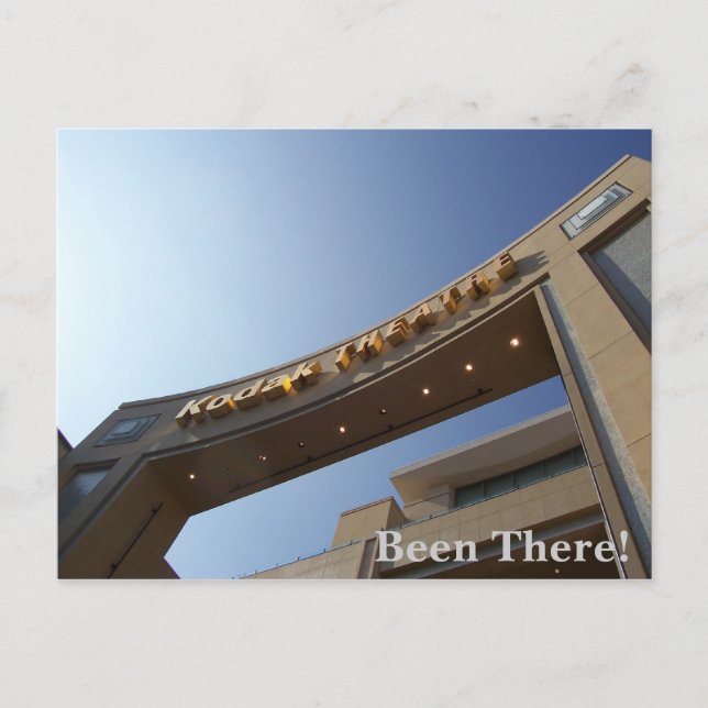 Kodak Theater Postkarte (Vorderseite)