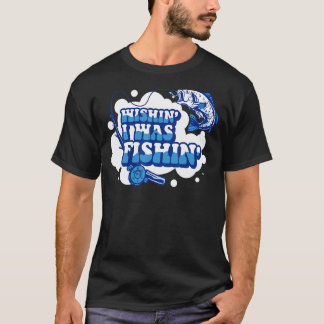 Köder Den Größeren Fisch Gehakt Fischen Fang T-Shirt