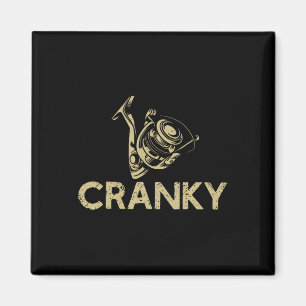 Köder für Crankbait-Angeln - Cranky Lustige Gesche Magnet