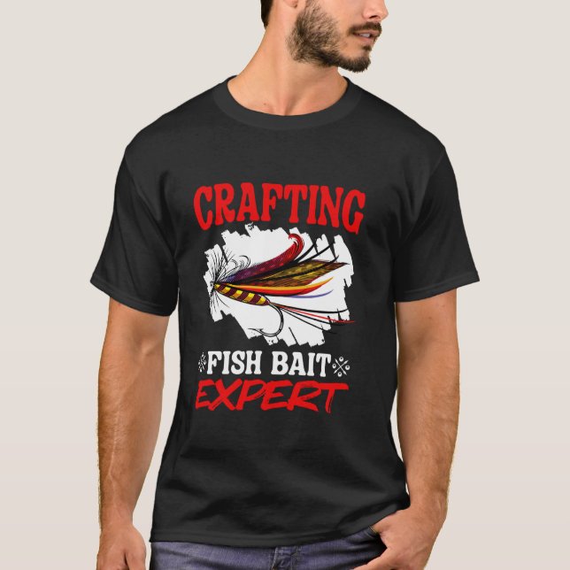Köderherstellung Fischbinden Angler Angler  T-Shirt (Vorderseite)