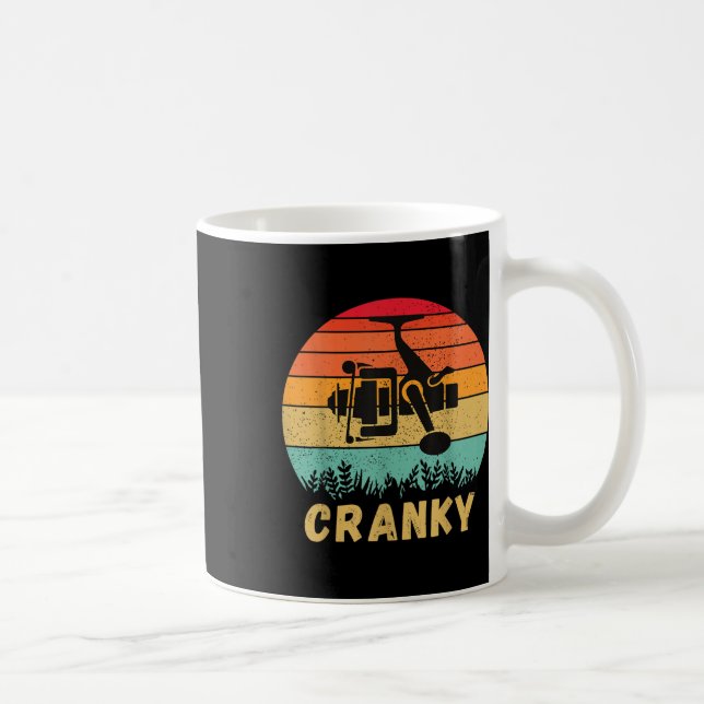 Köderköder Angelköder - Verrückte Lustige Geschenk Kaffeetasse (Rechts)